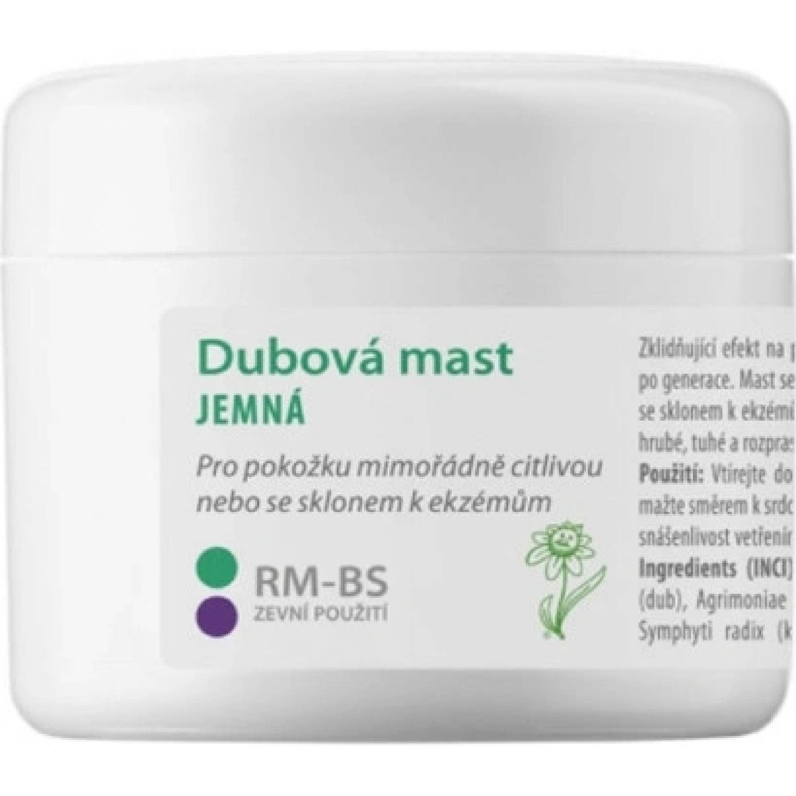 Dědek kořenář dubová mast 50 ml